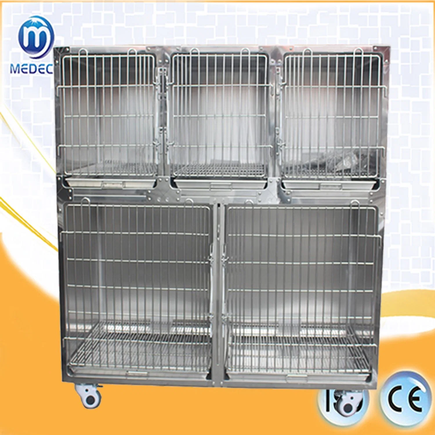 Veterinary Equipment Animal Cage Could Detachable and Changeable