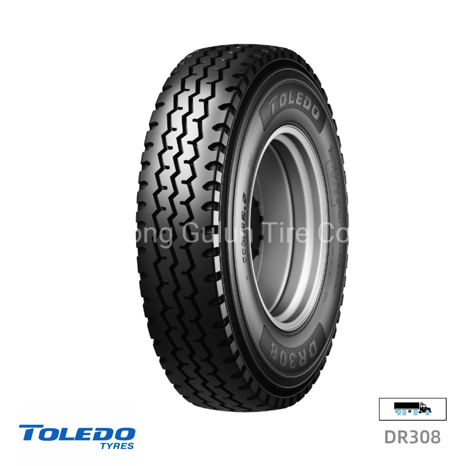 Qualité Radial TBR 11r24.5 11r22.5 pneus de camion sans chambre à air Dr520