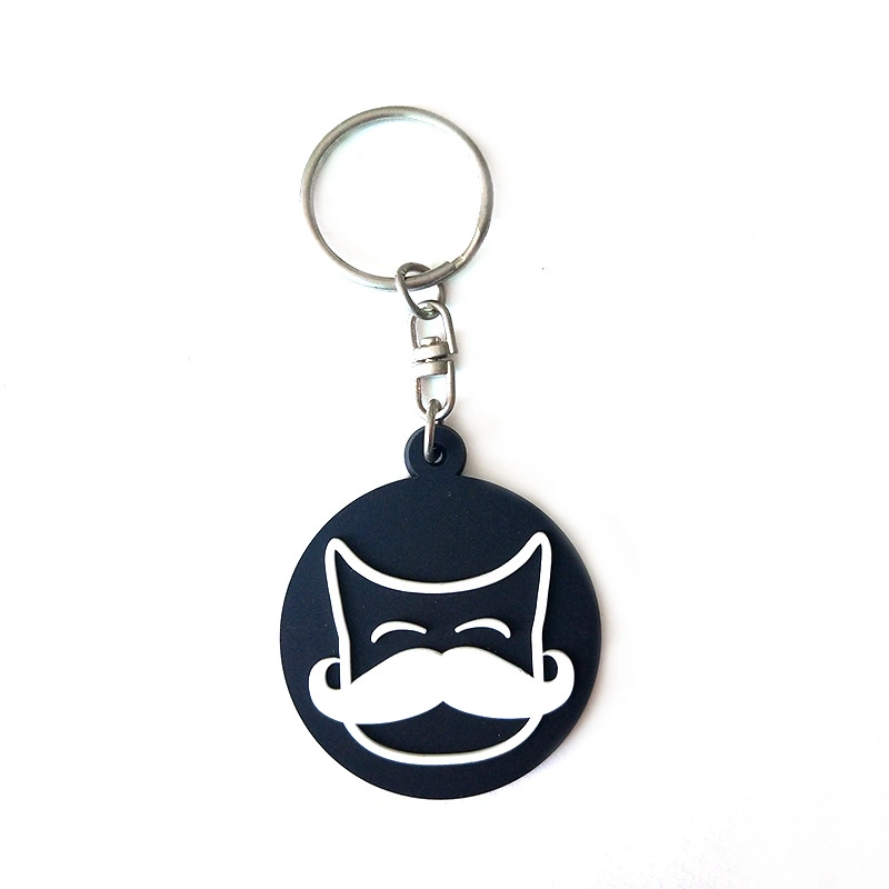 Wholesale Custom Cheap Free Samples PVC/Rubber Keychain for Sales