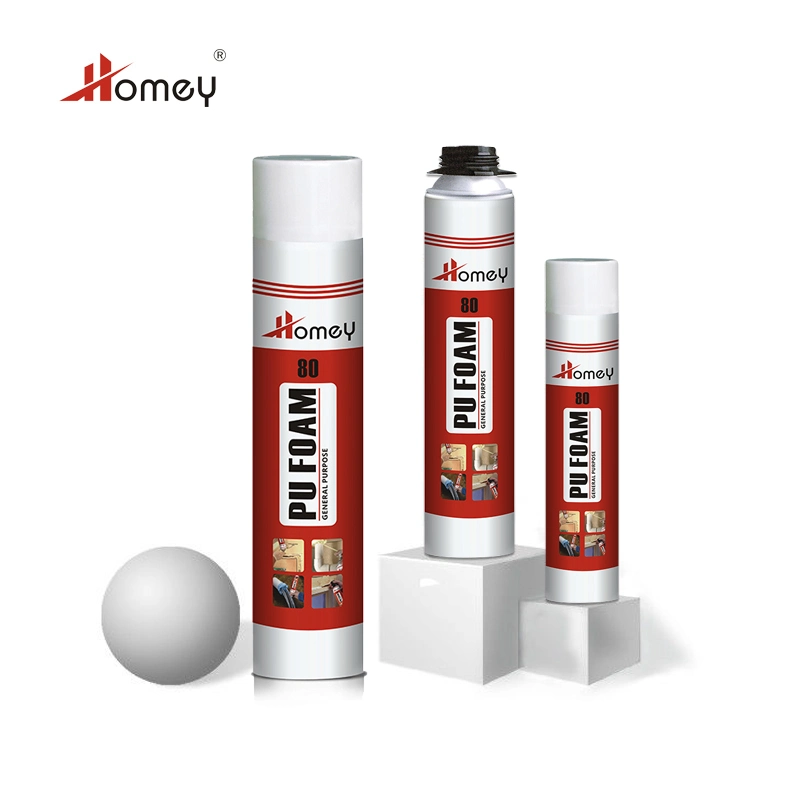 Homey Good Quality Polyurethane Construction 750ml PU Spray Foam