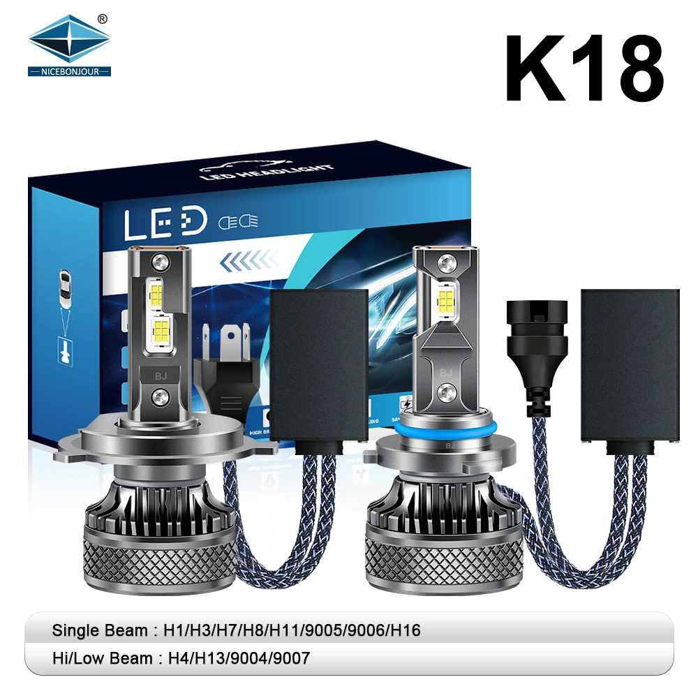 Auto Parts LED Head Light H1 H3 H7 H11 H13 880 9005 9006 9007 H4 26000lm LED Headlight Bulb