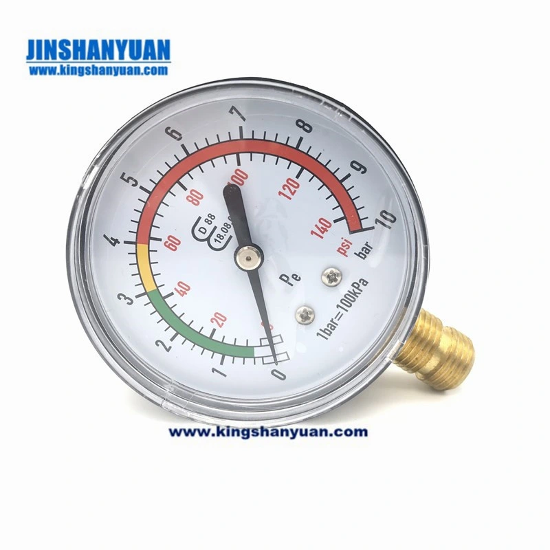 China Lieferant Vakuum-Manometer Manometer Manometer Manometer