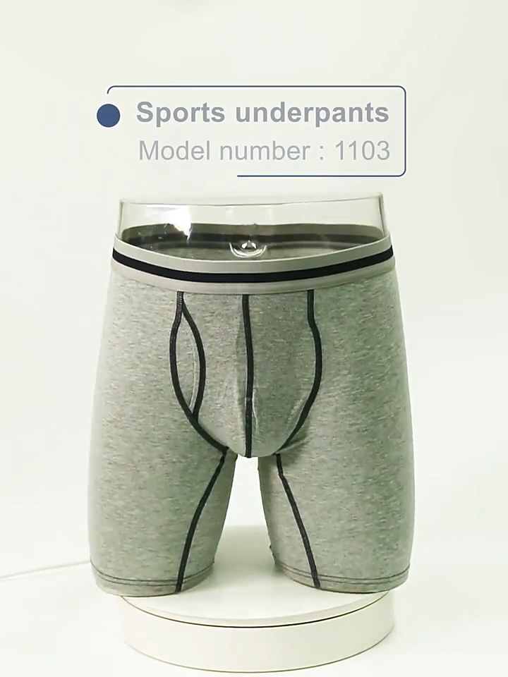 Plus Size Men's Briefs Underwear Thermal Boxers Sport Shorts Underwear Cotton Spandex Underwearpopular