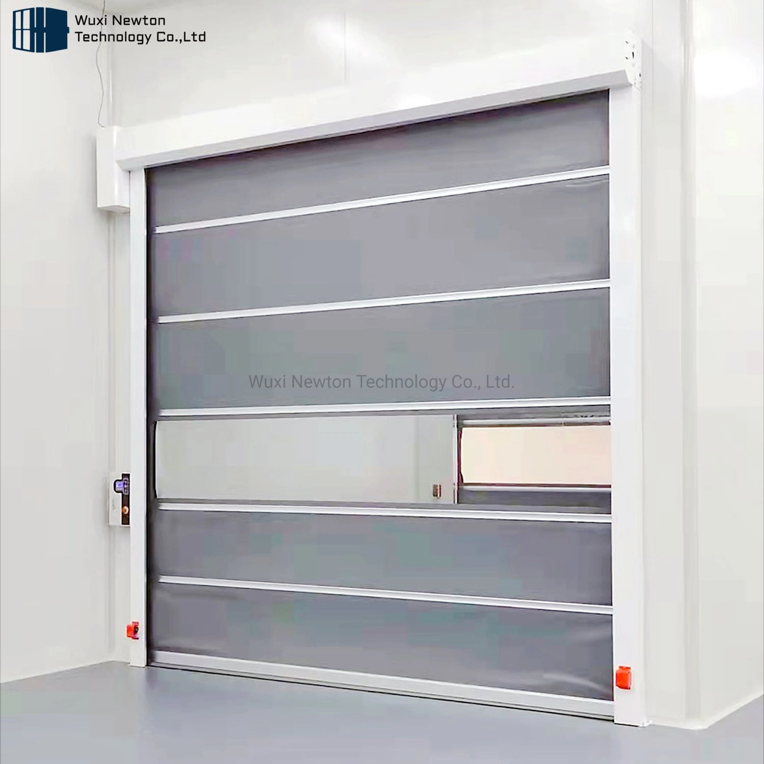 Rouleau de porte à haute vitesse jusqu'obturateur haute vitesse isolés PVC Portes Industrielles de porte