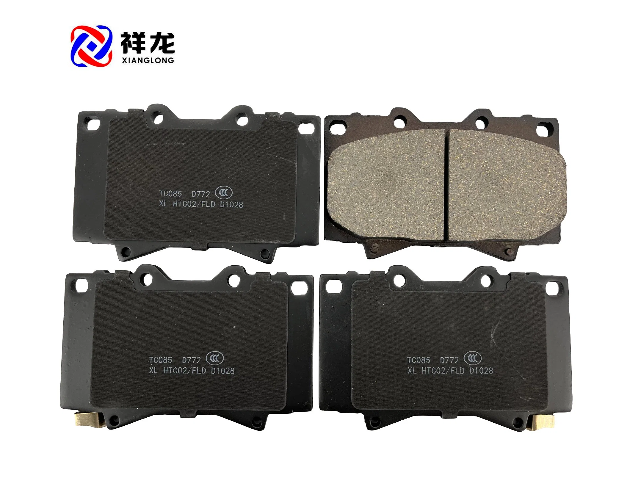 Highquality Carspareparts D772 Autoparts Motorparts Ceramic/Semi-Metal Discs Brake Pads for Toyota/Japanese Cars