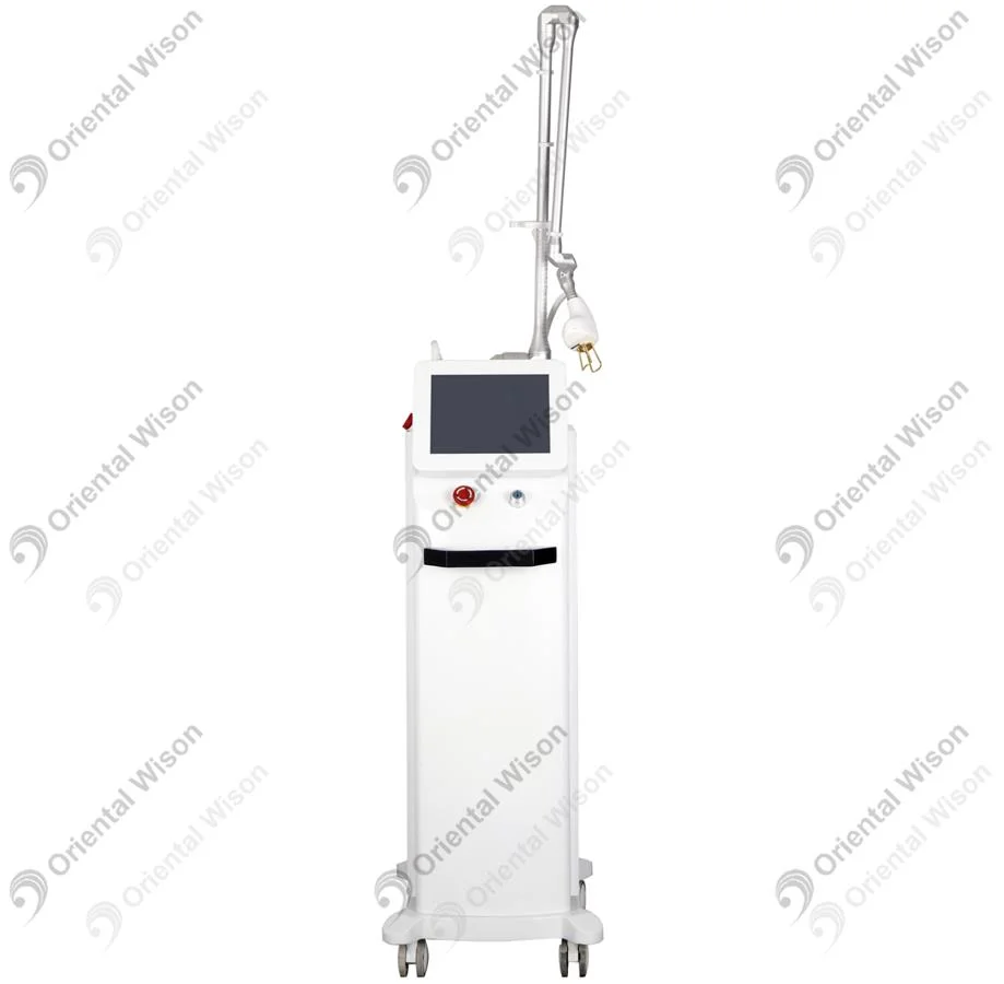 البيع المباشر للمصنع 10600 نانومتر تجزيئية CO2 Laser Beauty Device Skin يستخدم صالون إزالة السوار الذي يعمل على إعادة الشباب ثاني أكسيد الكربون