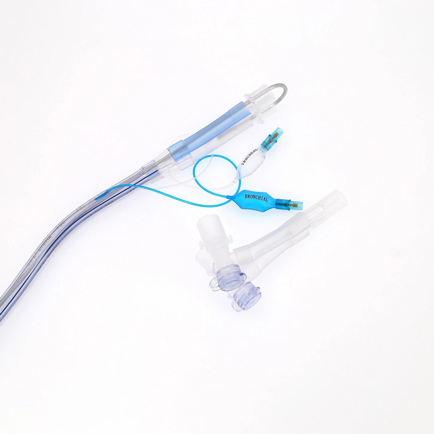 Medmount Medical Surgical Disposable Smooth PVC/Silicone Left/Right Sided Double Lumen Endobronchial Tube