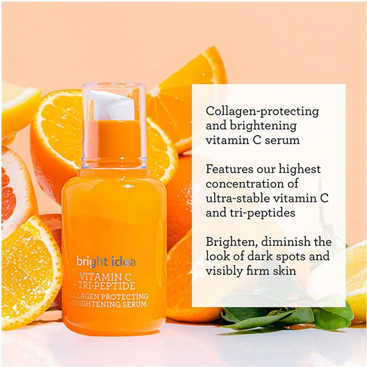 Professional Custom Vitamin C & Tri-Peptide Collagen Protecting Brightening Serum