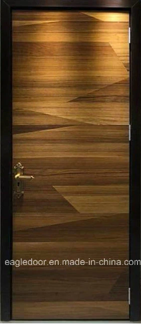 Economical Interior Wooden Rounded MDF PVC Door (EI-P057)