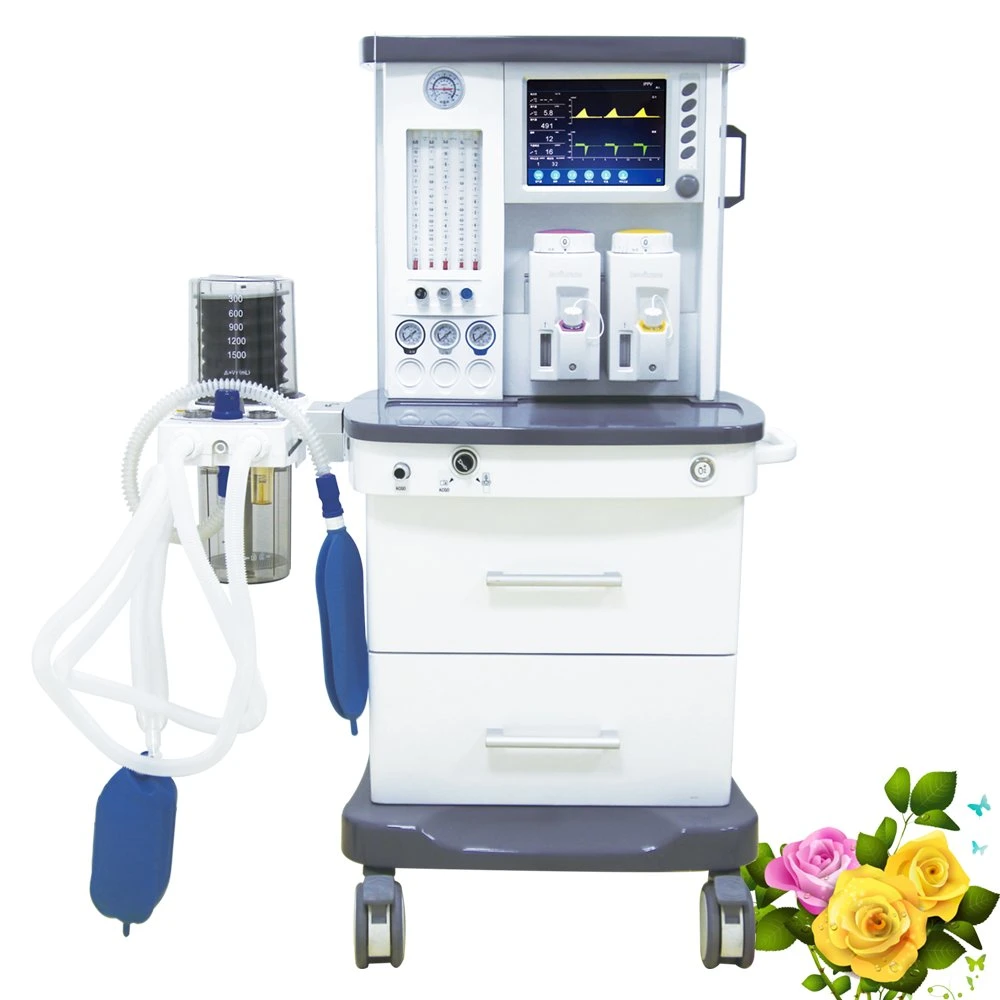 2022 Anesthesia Equipment Anasthesia Machine System with Ventilator