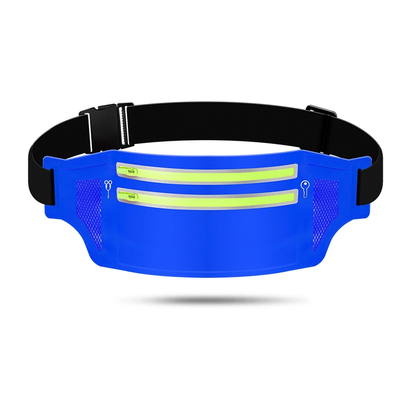 Saco de cintura para telemóvel de oferta promocional, duas malas Zipper Fitness Fanny Pack