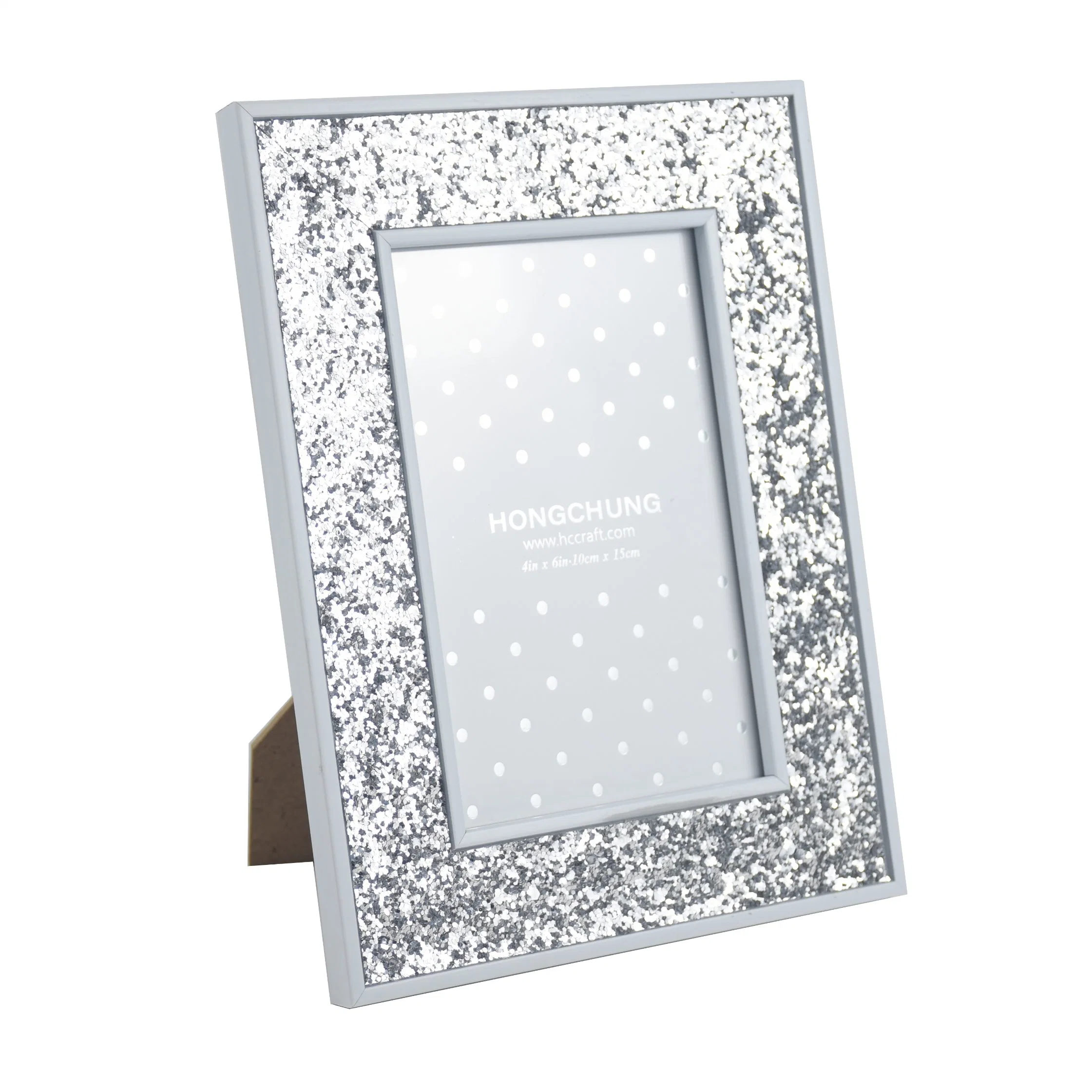 New Art Glitter Style PS Frame for Home Decoration