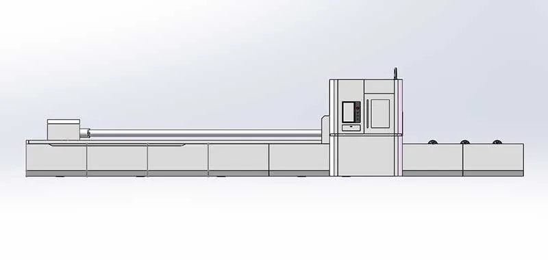 Fiber Laser Pipe / Tube Cutting Machine 1000W 1500W 2000W 3000W for Metal Carbon Seel Stainless Steel Aluminium Tube