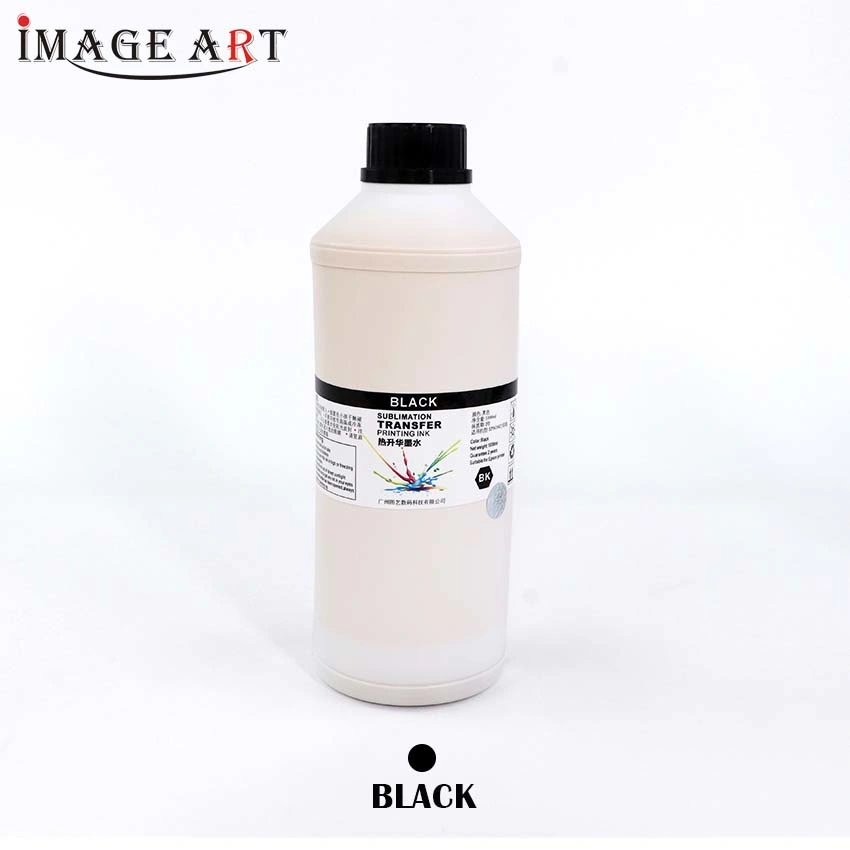 Good Printing Effect Sublimation Ink for Heat Transfer Printing 1000ml (Black)