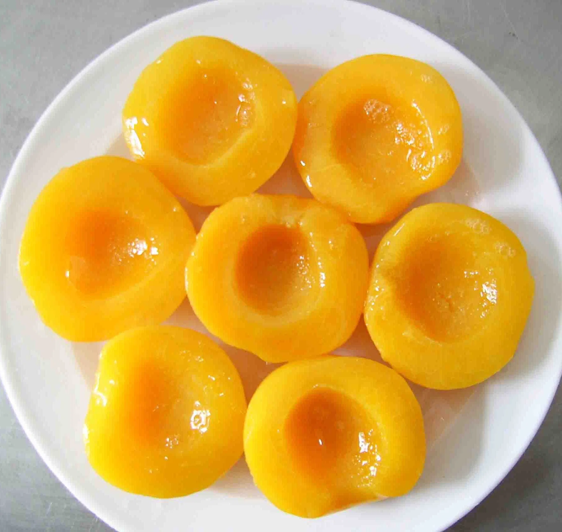 Top Quality Grade Canned Yellow Peach Halves in Syrup