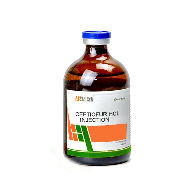 Bolai Pharmacy Veterinary Drugs Ceftiofur HCl Injectable Suspension for Livestock