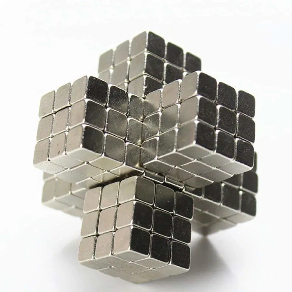 Strong Metal N35 N52 Neodymium Magic Puzzle Cube Magnet