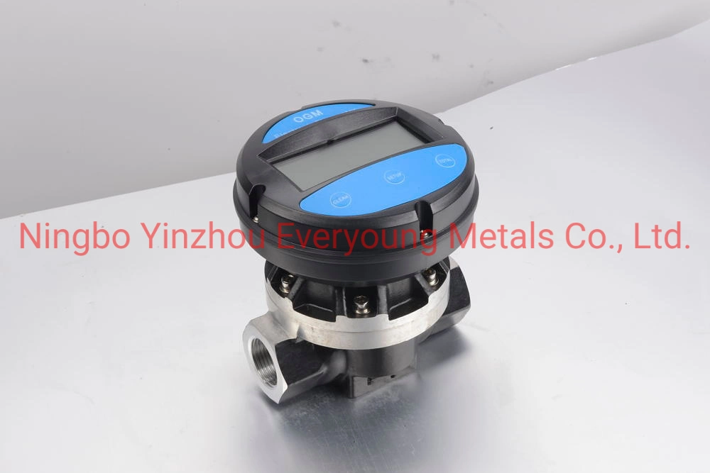 Electronic Aluminum Oval Gear Meter for Petroleum Chemical Industry