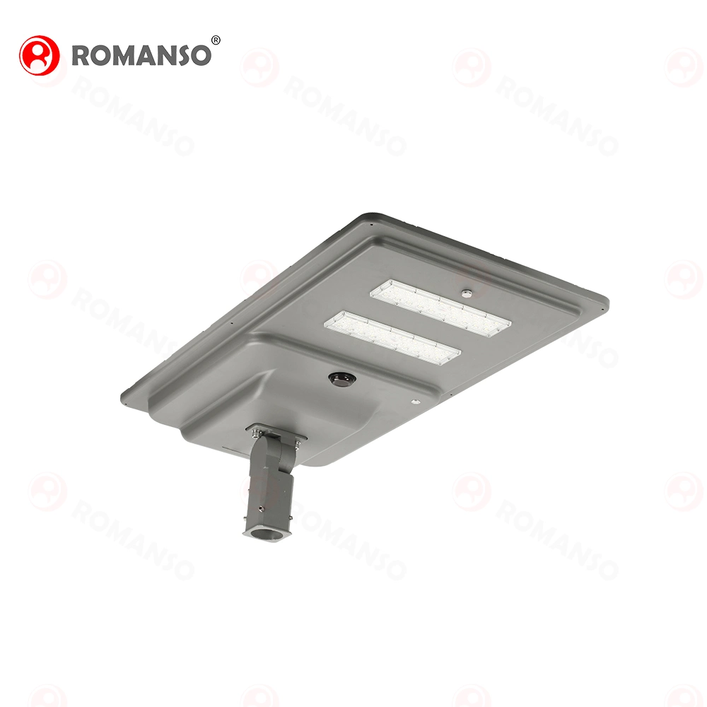 Romanso All in One Street Solar Light 10W 20W30W 50W 60W 80W 100W 120W Lithium Battery LED Solar Street Lights