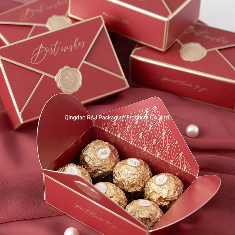 Wedding Candy Box High-End Art Paper Chocolate Gift Packaging Box