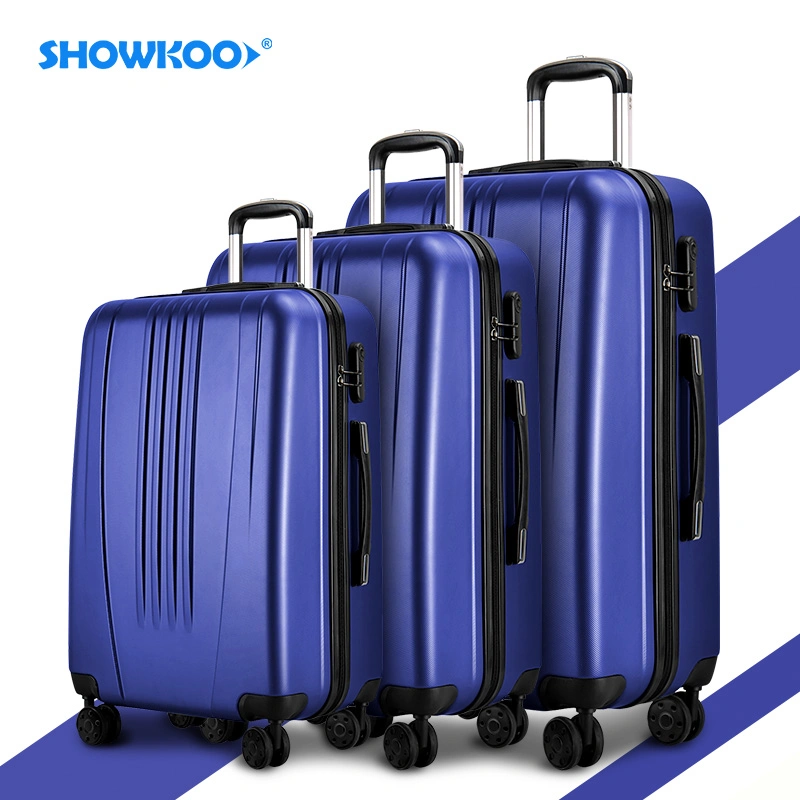 Fashion Newly Lauched High Quality ABS Trolley Travel Luggage Bag with 3 Sizes Ht-024