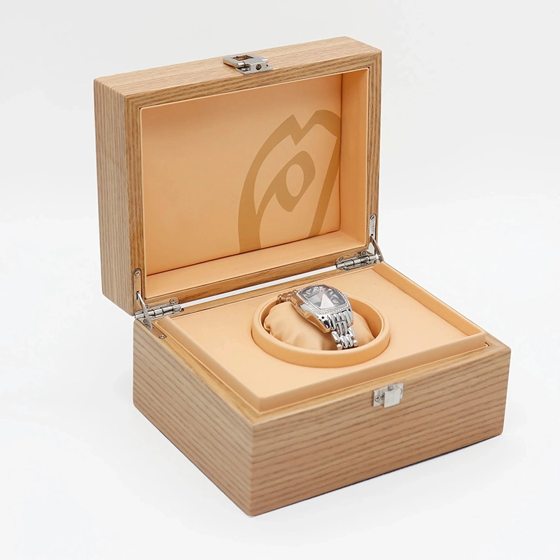 Boîte à montres en bois MDF personnalisée en fibre de densité moyenne en gros