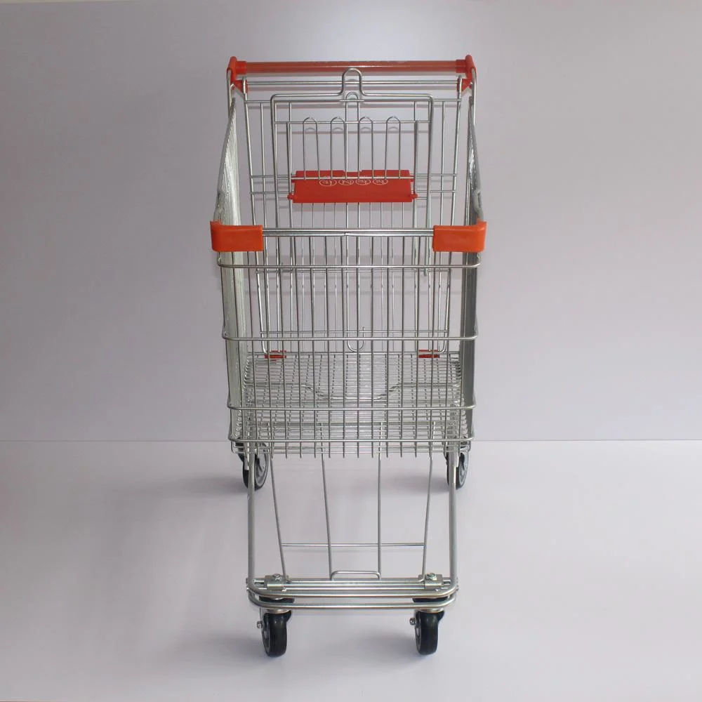 Best Selling Products Metal Steel Asian Shopping Trolley 150L Asian Shopping Trolley 2