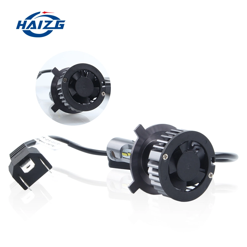 Haizg F2 Zes LED Headlight 6000K H4 H11 Unsiveral Car LED Lamp