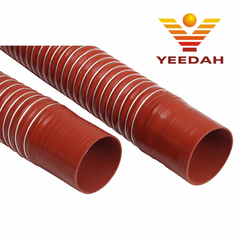 Double Layer Flexible Large Diameter Rubber Silicone Hose for Mechanical Equipment