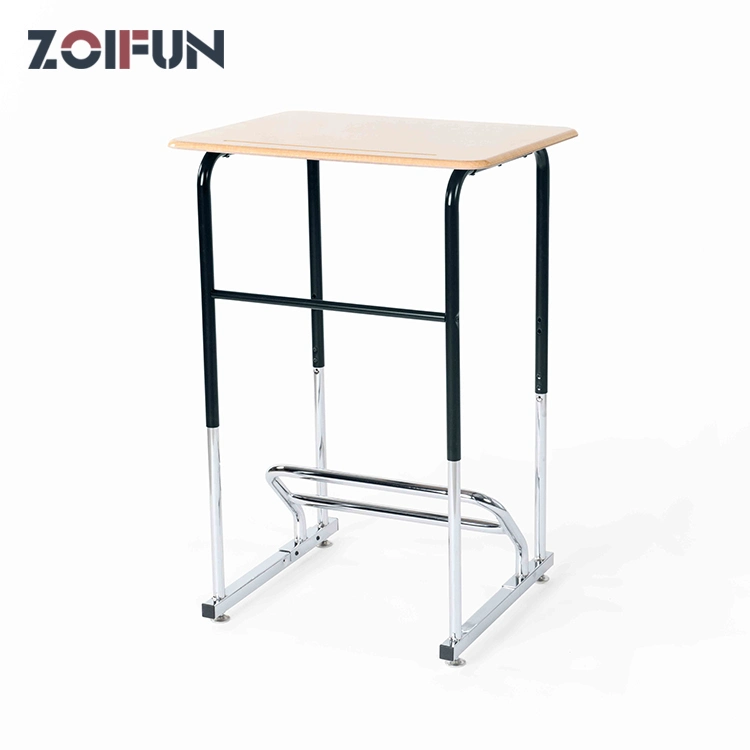 Office Preschool Classroom Set Furniture; Students Children Kids High Height Standing Stool Desk Set