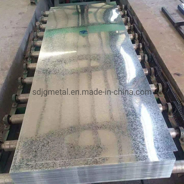 Sheet Plate Dx51d Z275 Zinc Galvanized Steel 4X8 Flat Iron Metal Dx53D Z150 24 Gauge 0.6mm Customized