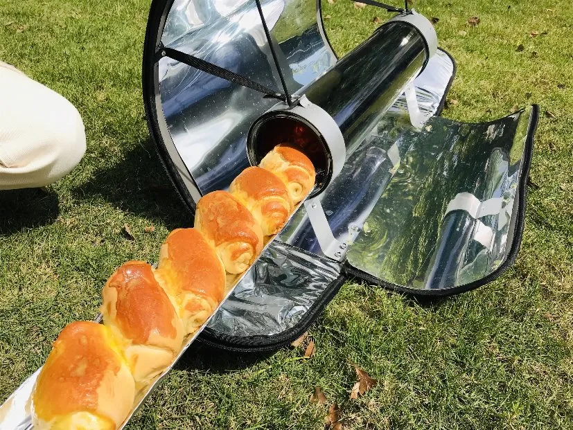 Gran capacidad sin electricidad de alta eficiencia el Fogón Solar Barbacoa Microondas