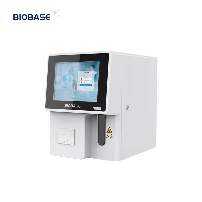 Biobase 60 Tests/Hour Bk-3100 Blood Counter Cbc Machine 3 Part Auto Hematology Analyzer