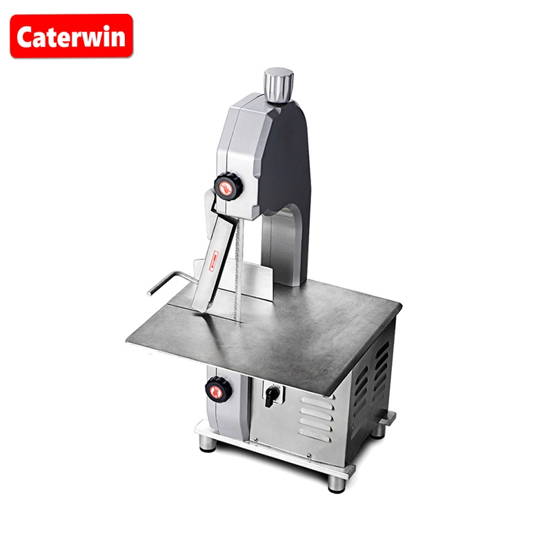 Caterwin Commercial Stainless Steel Electric Desktop Kitchen Frozen Meat Cutting Machine Band Saw Cutter Bone Saw