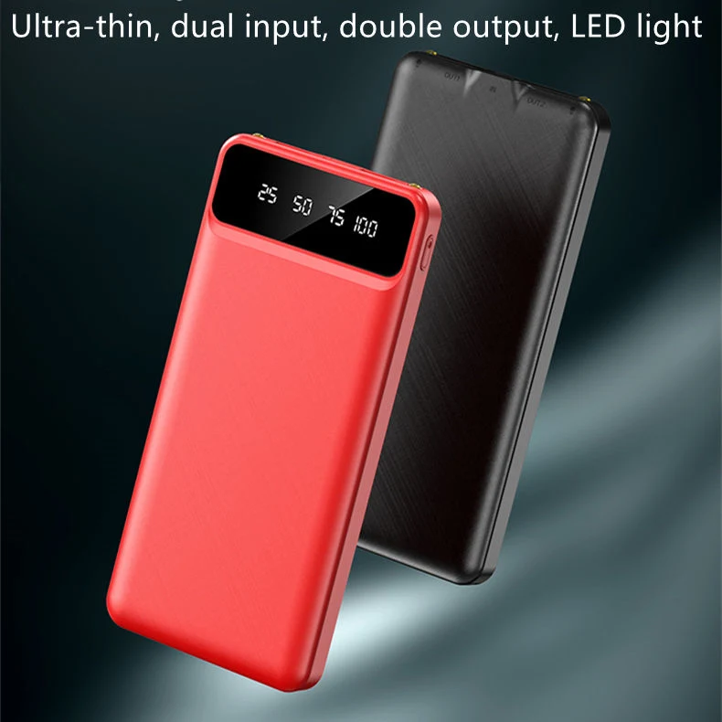 Factory Wholesale/Supplier Dual Input and Dual Output 2.1A Fast Charge 10000mAh Latest Powerbank