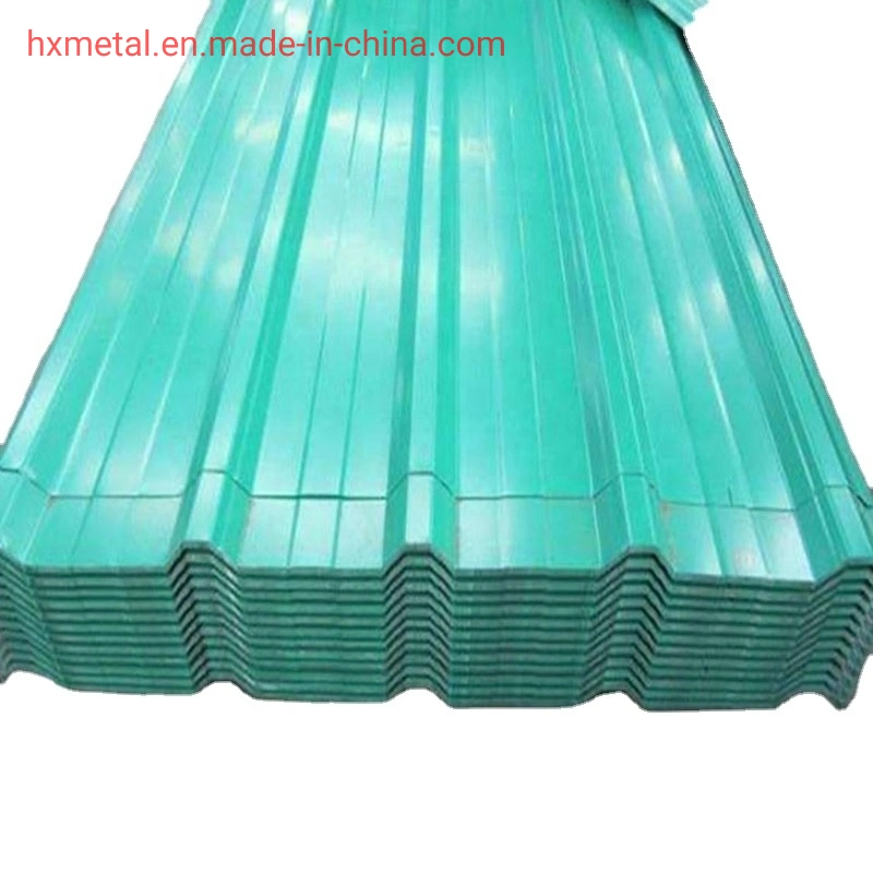 Color Prepainted Corrugated Metal Steel PPGI Steel Roofing Sheet