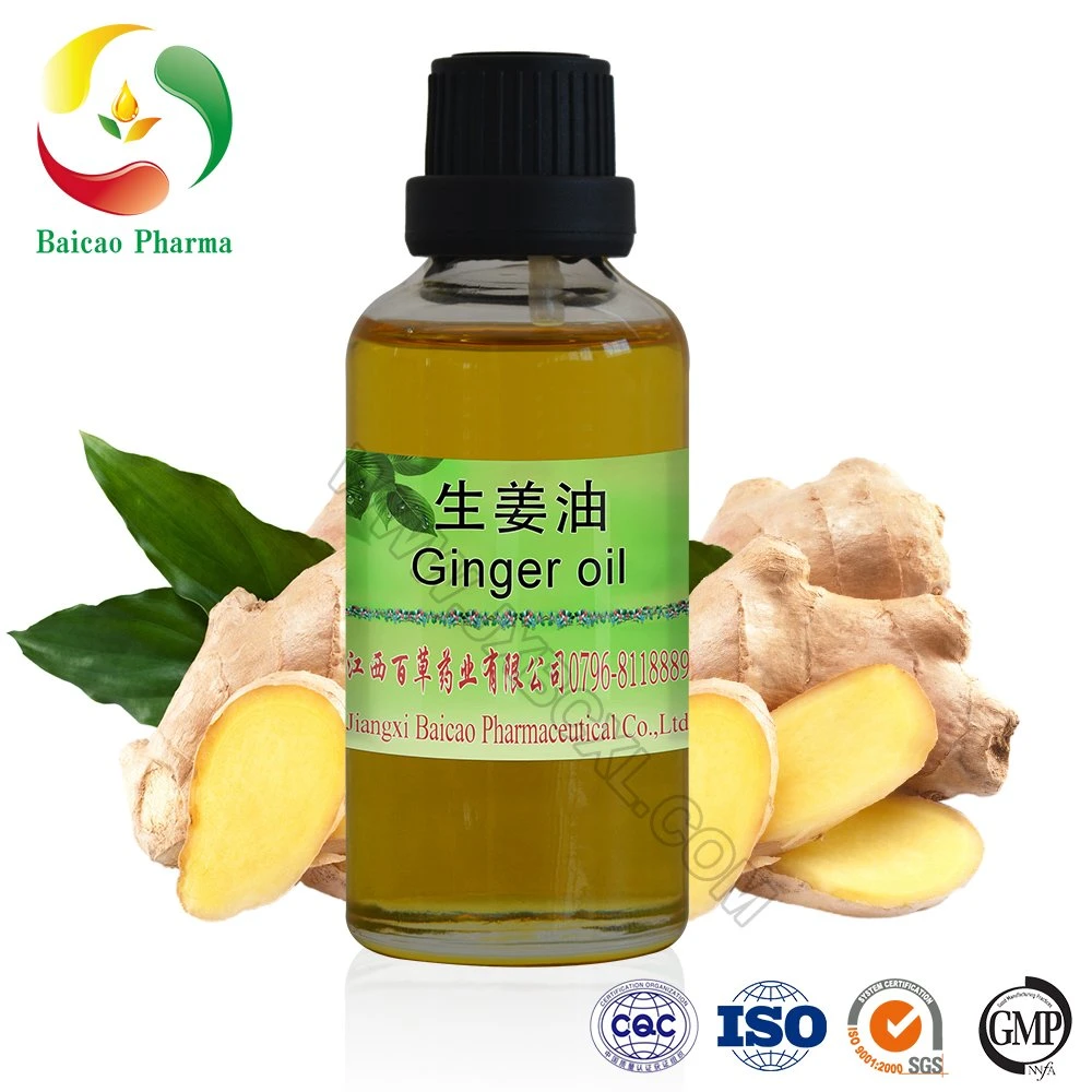 Óleo essencial de gengibre puro, óleo essencial de Ginger Manufatuer, grau terapêutico, perfeito para tratamento terapêutico, pele C