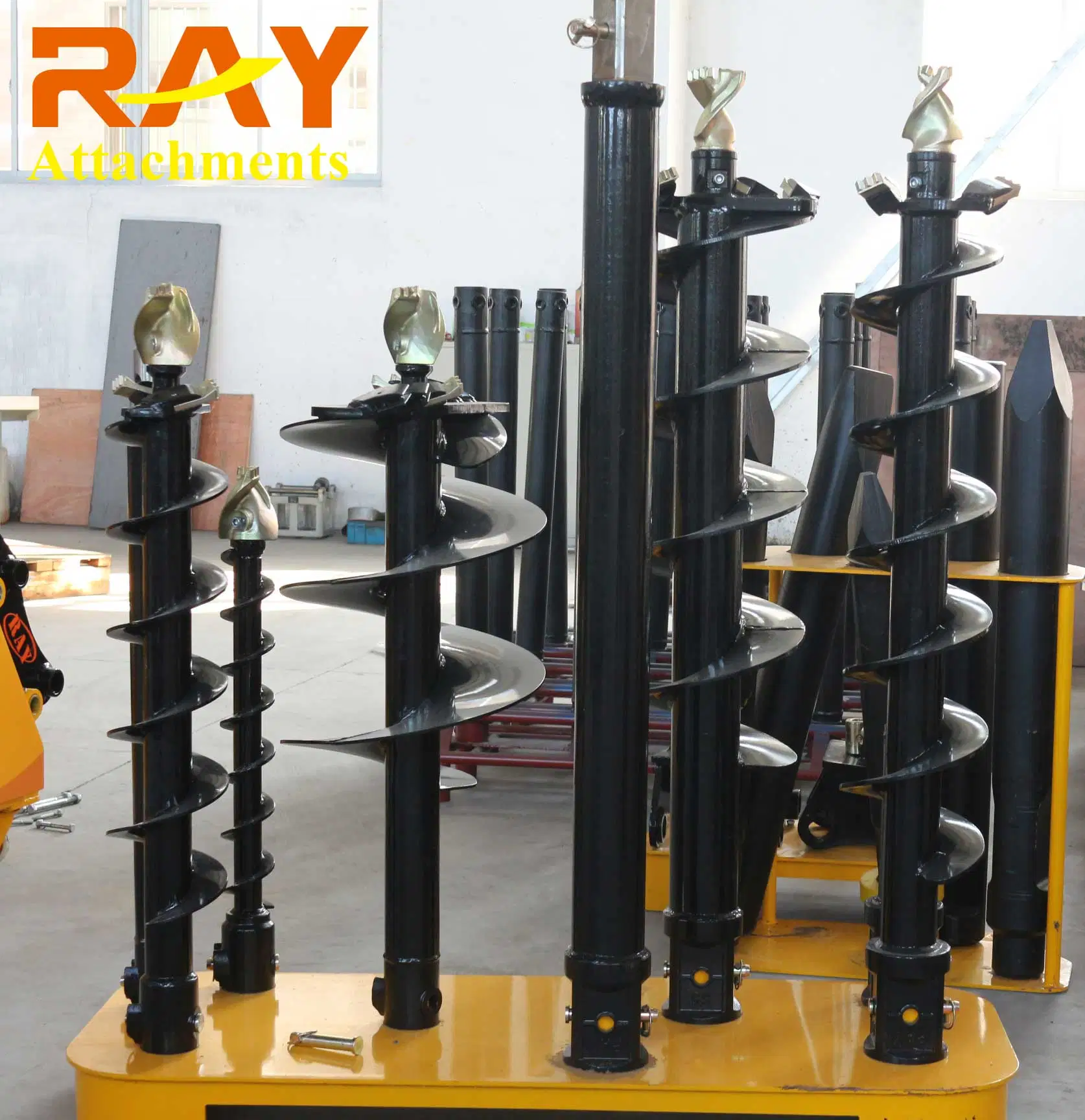 Ray New Design Mini Excavator Hydraulic Earth Auger