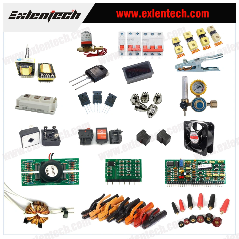 piezas de repuesto de DC inversor IGBT Mosfet y máquina de soldadura