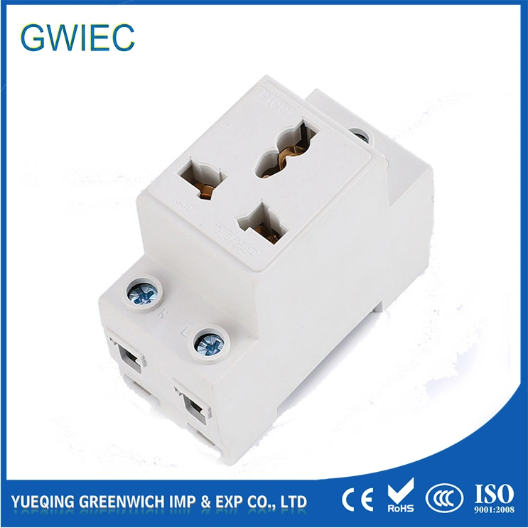 10 AMP 3 Pin 4 5 DIN Rail Power Modular Socket Price