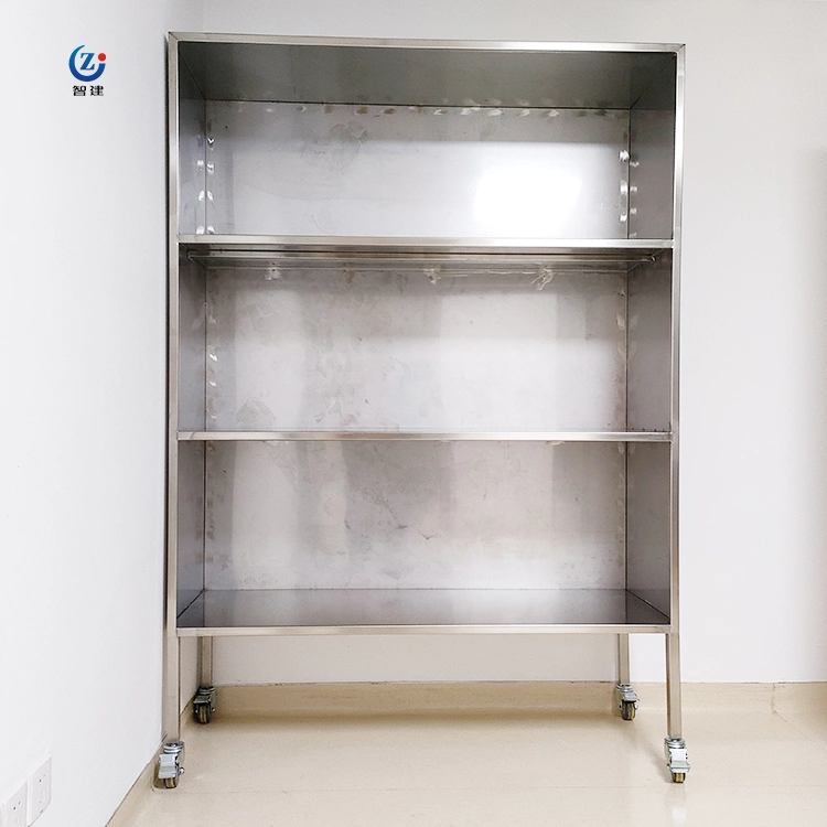 All Stainless Steel Laboratory Table Bench Cabinet for Hospital