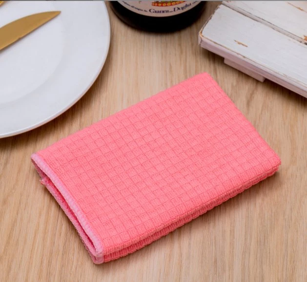30*40cm Microfiber Cloth Household Cleaning Cloth, Kitchen Cloth