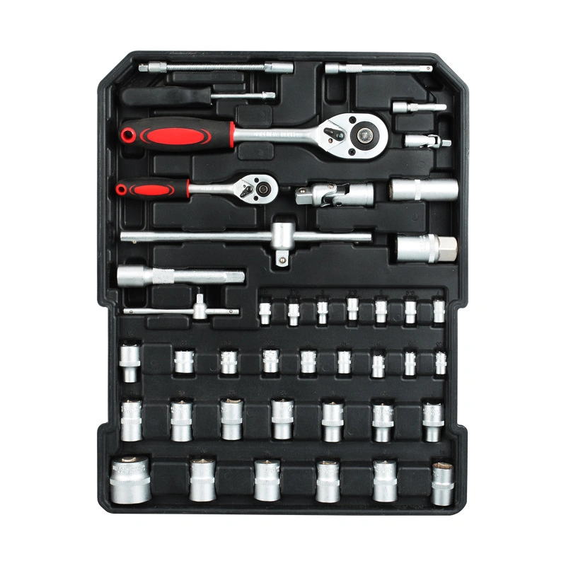 Zhejiang Factory 499PCS Aluminum Tool Kit Suitcase Portable Hardware Combination Tool Set for Auto Repair and Maintenance