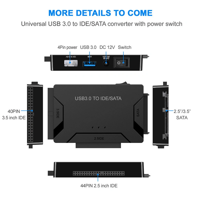 USB 3.0 to IDE/SATA Converter Hard Drive