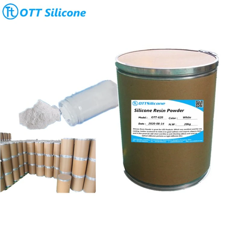 Silicone Resin Powder for PMMA PC PS LED Bulb Additive Light Diffsuer