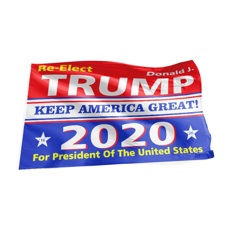 Publicidad Mayorista/Proveedor de orgullo la bandera de 3X5 Latina 2024 Trump banderas, pancartas