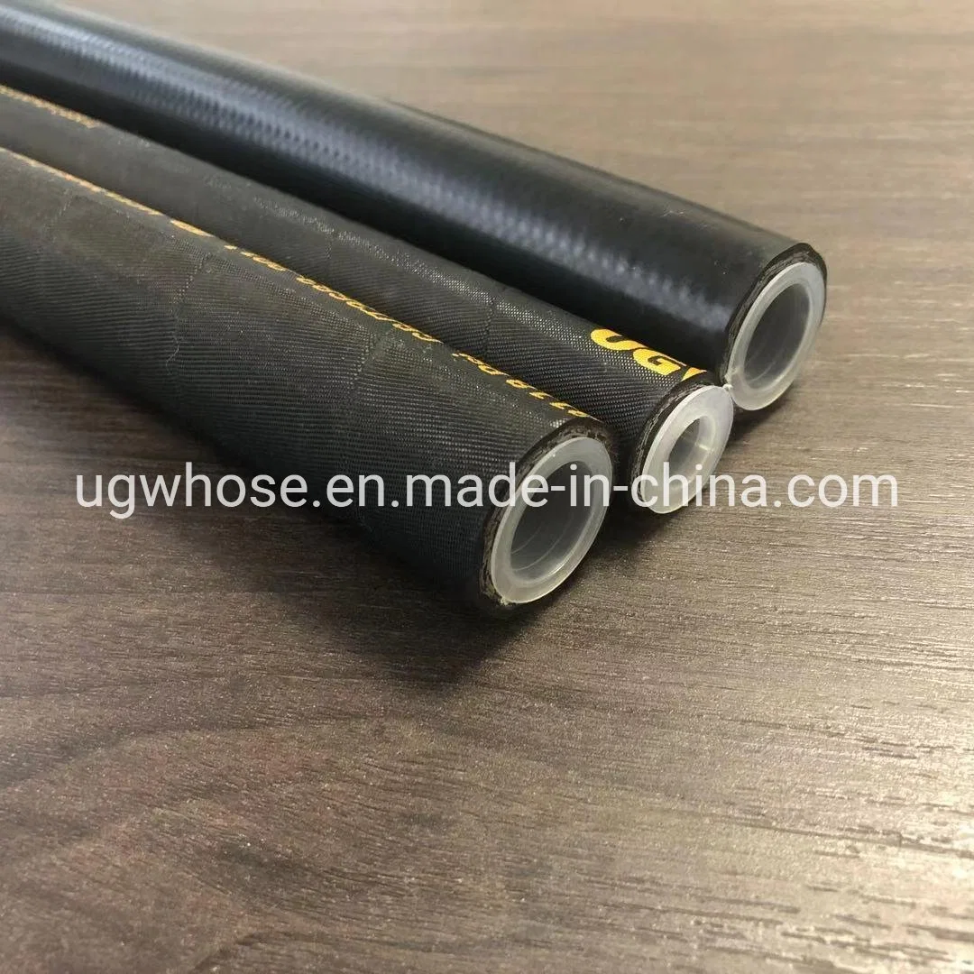 High Pressure 4 Layer Steel Wire Spiral Rubber Hydraulic Hose 4sh 4sp