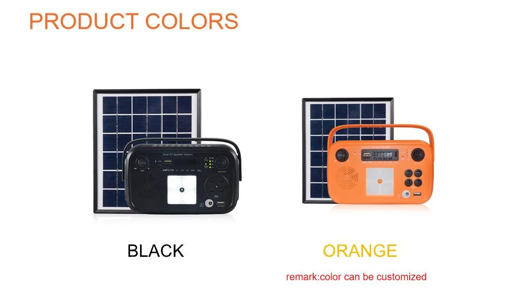 Jcn USB DC Portable Mini off-Grid Solar Energy Lighting Phone Charger System