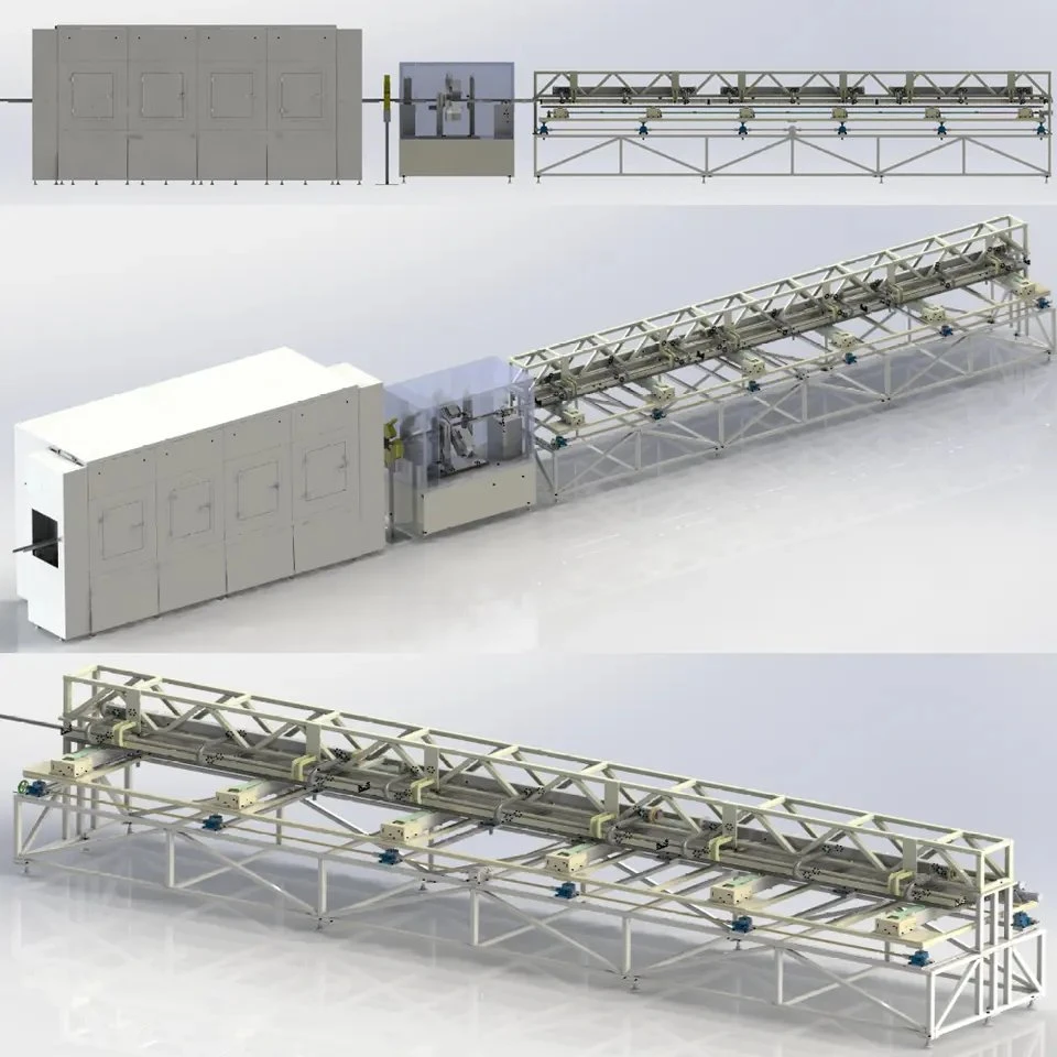 Tunnel micro-ondes Kaolin Mud Séchoir matériel de séchage de bentonite