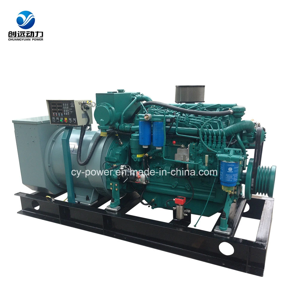 Weichai 120kw embarcación grupo electrógeno diesel marino fabricados en China